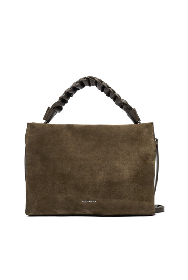 Coccinelle Дамска чанта P6P Boheme Suede Bimaterial E1 P6P 19 02 01 Кафяв - Mera.bg