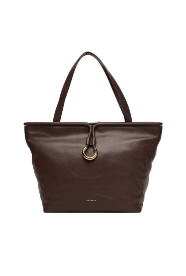 Coccinelle Дамска чанта Bag Smoth L E1 T1F 11 01 01 Кафяв - Mera.bg