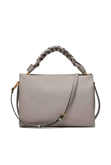 Coccinelle Дамска чанта Grana Double E1 M50 19 02 01 Light Grey/Noir 442 - Mera.bg