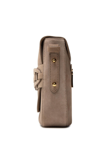 Coccinelle Дамска чанта IB6 Gitane Suede E1 IB6 12 02 01 New Taupe N90 - Mera.bg