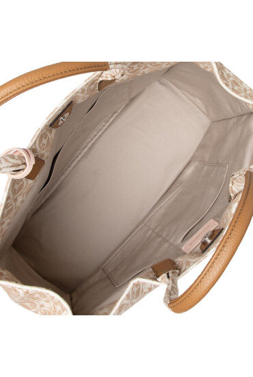 Coccinelle Дамска чанта MBD Never Without Bag Jacquar E1 MBD 18 01 01 Mult.Natur/Nocc 740 - Mera.bg