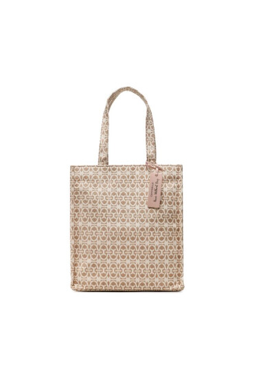 Coccinelle Дамска чанта MBD Never Without Bag Monogra E1 MBD 11 01 01 Mul. Natur/Toast 866 - Mera.bg