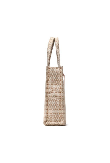 Coccinelle Дамска чанта MBD Never Without Bag Monogra E1 MBD 11 01 01 Mul. Natur/Toast 866 - Mera.bg