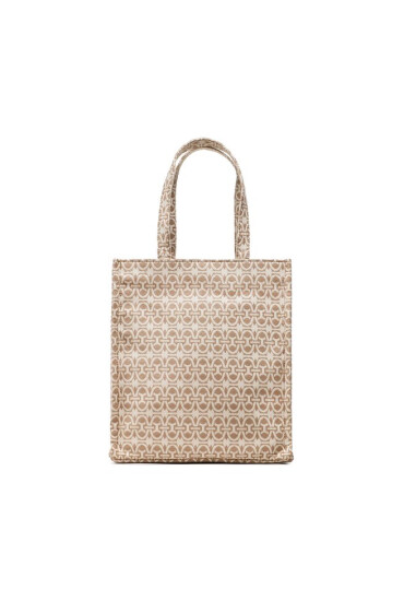 Coccinelle Дамска чанта MBD Never Without Bag Monogra E1 MBD 11 01 01 Mul. Natur/Toast 866 - Mera.bg