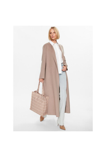 Coccinelle Дамска чанта MBD Never Without Bag Monogra E1 MBD 11 01 01 Mul. Natur/Toast 866 - Mera.bg