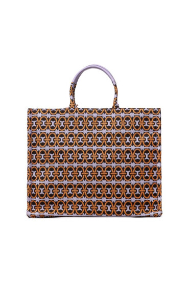 Coccinelle Дамска чанта MBD Never Without Bag Monogra E1 MBD 18 01 01 Mul.Paprik/Lave - Mera.bg