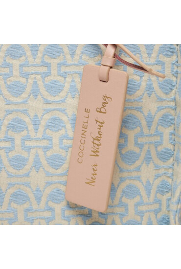 Coccinelle Дамска чанта MBD Never Without Bag Monogram E1 MBD 18 03 01 Светлосиньо - Mera.bg