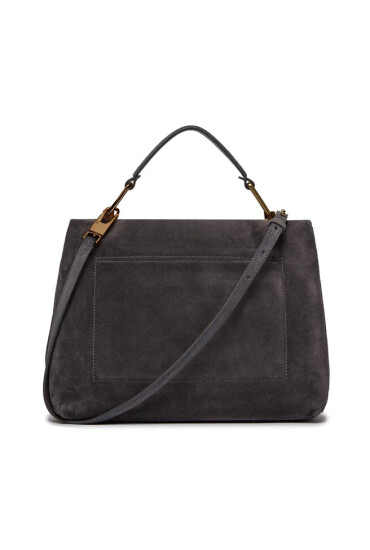 Coccinelle Дамска чанта MD1 Liya Suede E1 MD1 18 01 01 Ardesia Y66 - Mera.bg