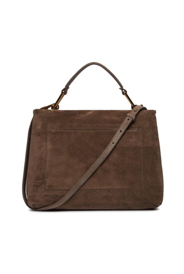 Coccinelle Дамска чанта MD1 Liya Suede E1 MD1 18 01 01 Coffee W00 - Mera.bg