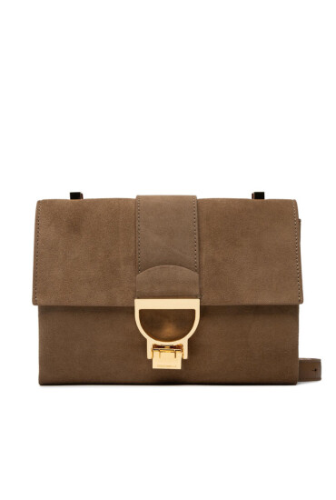 Coccinelle Дамска чанта MD6 Arlettis Suede E1 MD6 12 07 01 Nocciola W43 - Mera.bg
