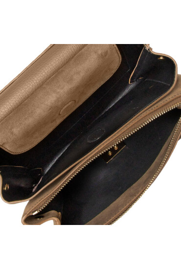 Coccinelle Дамска чанта MD6 Arlettis Suede E1 MD6 12 07 01 Nocciola W43 - Mera.bg