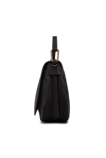 Coccinelle Дамска чанта MQI magie Suede E1 MQI 18 02 01 Noir 001 - Mera.bg