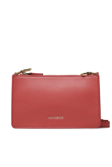 Coccinelle Дамска чанта MTF Arya Textured E5 MTF 55 01 01 Cranberry R54 - Mera.bg