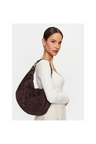 Coccinelle Дамска чанта N5H Melody Suede E1 N5H 13 01 01 Cola/Cola W66 - Mera.bg