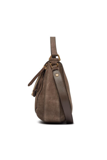 Coccinelle Дамска чанта NAM sole Suede E1 NAM 18 02 01 Coffee W00 - Mera.bg