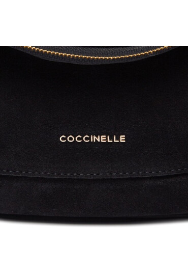 Coccinelle Дамска чанта NAM sole Suede E1 NAM 18 02 01 Noir 001 - Mera.bg