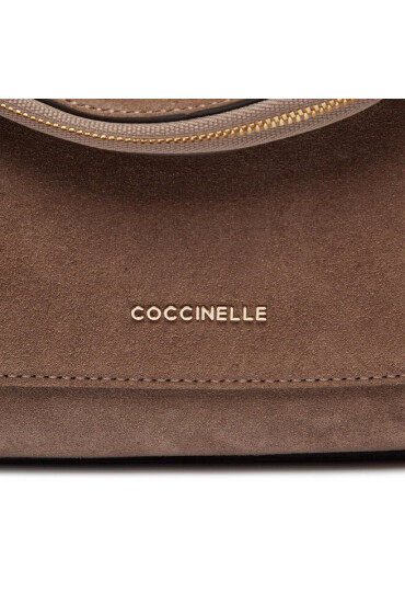 Coccinelle Дамска чанта NAM sole Suede E1 NAM 18 02 01 Taupe N59 - Mera.bg