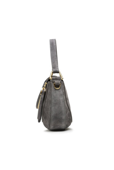 Coccinelle Дамска чанта NAM sole Suede E1 NAM 18 03 01 Ardesia Y66 - Mera.bg