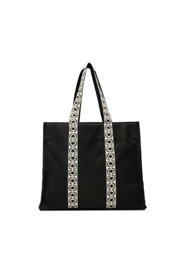 Coccinelle Дамска чанта NHL Never Without Bag Ribbon E1 NHL 18 01 01 Noir 001 - Mera.bg