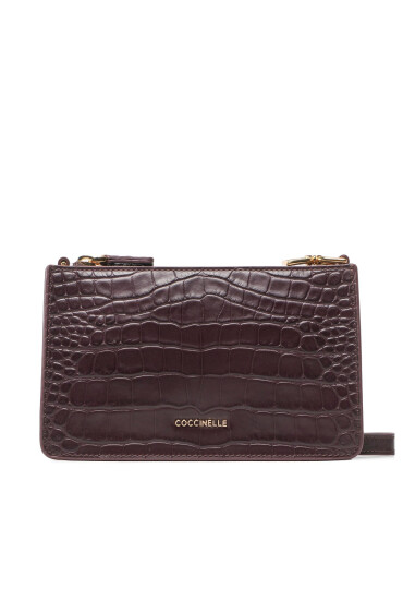 Coccinelle Дамска чанта NTI Arya Croco Soft E5 NTI 55 01 01 Cola W66 - Mera.bg