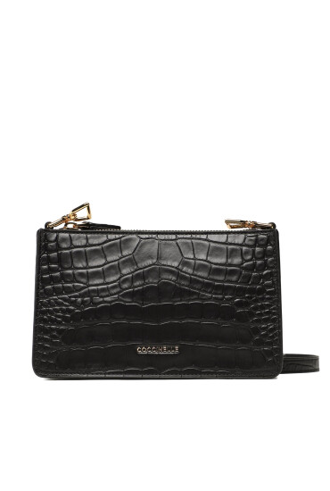Coccinelle Дамска чанта NTI Arya Croco Soft E5 NTI 55 01 01 Noir 001 - Mera.bg