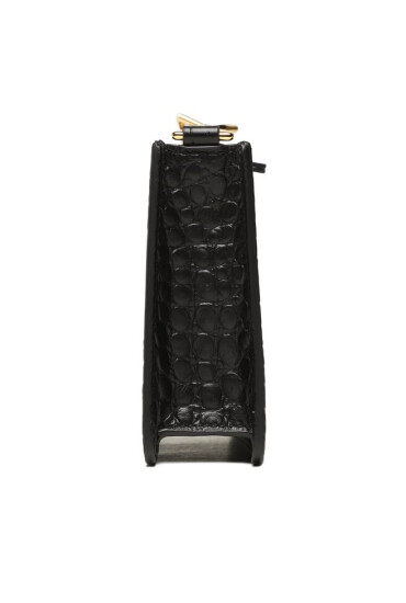 Coccinelle Дамска чанта NTI Arya Croco Soft E5 NTI 55 01 01 Noir 001 - Mera.bg