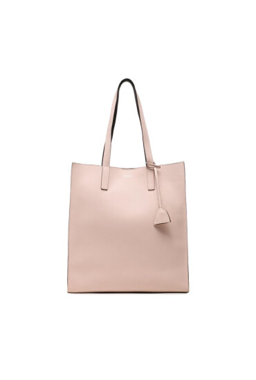 Coccinelle Дамска чанта NVA easy Shopping E1 NVA 11 01 01 Creamy Pin/Cola 522 - Mera.bg