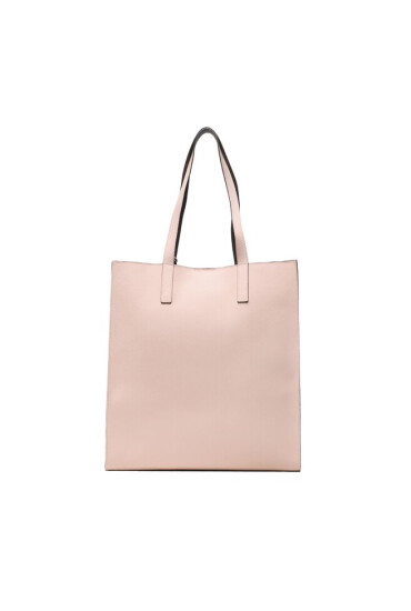 Coccinelle Дамска чанта NVA easy Shopping E1 NVA 11 01 01 Creamy Pin/Cola 522 - Mera.bg
