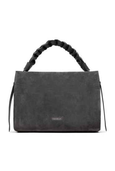 Coccinelle Дамска чанта P6P Boheme Suede Bimaterial E1 P6P 19 02 01 Ardesia/Ardesia Y66 - Mera.bg