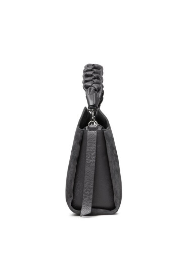 Coccinelle Дамска чанта P6P Boheme Suede Bimaterial E1 P6P 19 02 01 Ardesia/Ardesia Y66 - Mera.bg