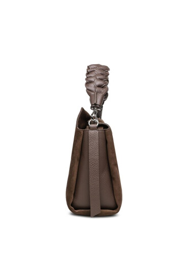 Coccinelle Дамска чанта P6P Boheme Suede Bimaterial E1 P6P 19 02 01 Coffee/Coffee W00 - Mera.bg