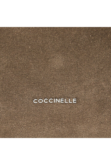Coccinelle Дамска чанта P6P Boheme Suede Bimaterial E1 P6P 58 01 01 Coffee/Coffee W00 - Mera.bg