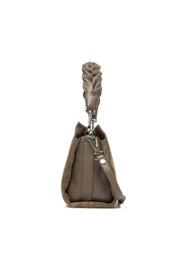 Coccinelle Дамска чанта P6P Boheme Suede Bimaterial E1 P6P 58 01 01 Coffee/Coffee W00 - Mera.bg