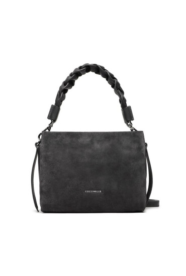 Coccinelle Дамска чанта P6P Boheme Suede Bimaterial E1 P6P 58 01 01 Grai Ardesia/Ardesia Y66 - Mera.bg