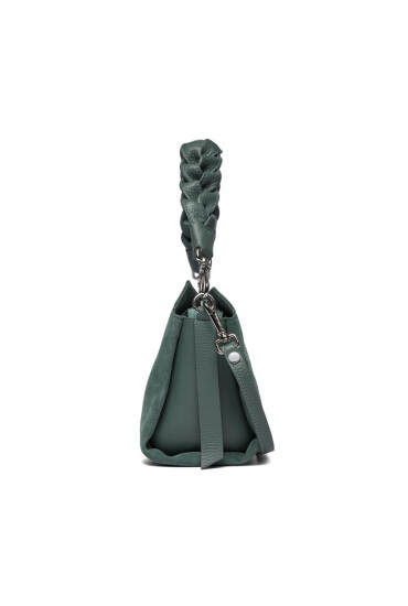 Coccinelle Дамска чанта P6P Boheme Suede Bimaterial E1 P6P 58 01 01 Kale Gr/Kale Gr G83 - Mera.bg