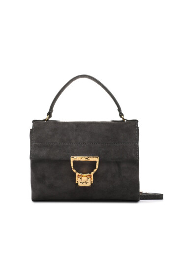 Coccinelle Дамска чанта PL6 Arlettis Suede Drop E1 PL6 19 03 01 Сив - Mera.bg