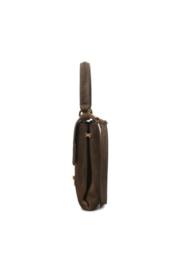 Coccinelle Дамска чанта PL6 Arlettis Suede Drop E1 PL6 19 03 01 Coffee W00 - Mera.bg