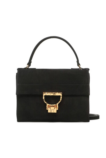 Coccinelle Дамска чанта PL6 Arlettis Suede Drop E1 PL6 19 03 01 Noir 001 - Mera.bg