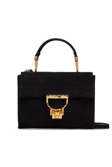Coccinelle Дамска чанта PL6 Arlettis Suede Drop E1 PL6 55 B7 01 Noir 001 - Mera.bg