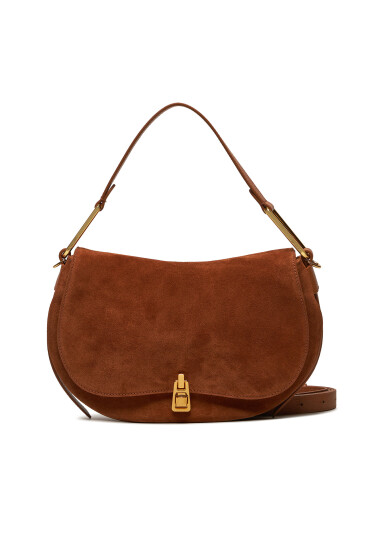 Coccinelle Дамска чанта PQS magie Suede Bim E1 PQS 18 03 01 Кафяв - Mera.bg
