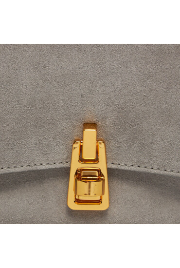 Coccinelle Дамска чанта PQS magie Suede Bim E1 PQS 18 03 01 Li. Grey/Li. Grey - Mera.bg