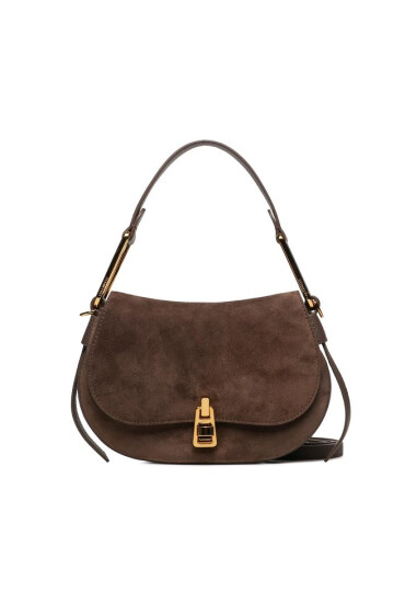 Coccinelle Дамска чанта PQS magie Suede Bim E1 PQS 58 01 01 Coffee/Coffee W00 - Mera.bg