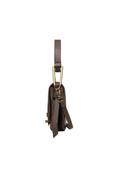 Coccinelle Дамска чанта PQS magie Suede Bim E1 PQS 58 01 01 Coffee/Coffee W00 - Mera.bg