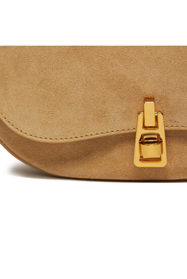 Coccinelle Дамска чанта PQS magie Suede Bim E1 PQS 58 01 01 Бежов - Mera.bg