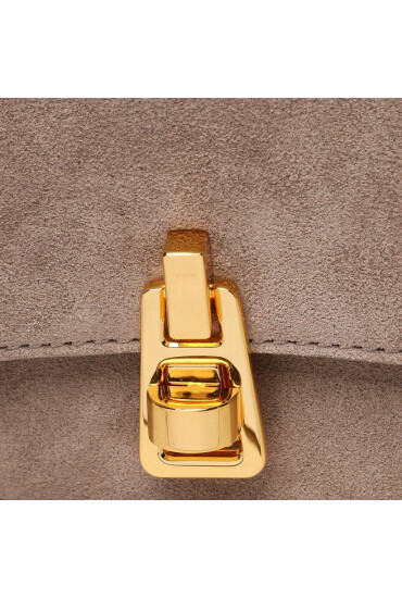 Coccinelle Дамска чанта PQS magie Suede Bim E1 PQS 58 01 01 Grai Warm Ta/Warm Ta N59 - Mera.bg