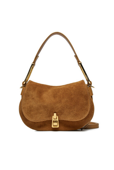 Coccinelle Дамска чанта PQS magie Suede E1 PQS 58 01 01 Кафяв - Mera.bg