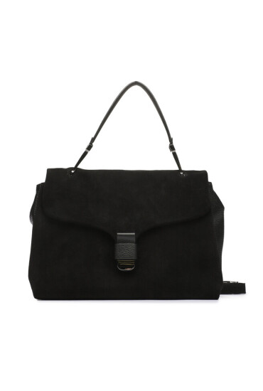 Coccinelle Дамска чанта PTB neofirenze Sued E1 PTB 18 03 01 Noir 001 - Mera.bg