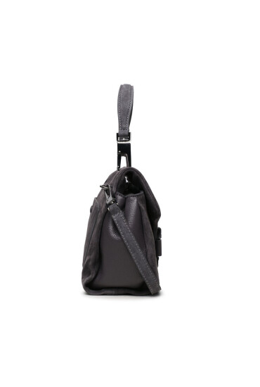 Coccinelle Дамска чанта PTB neofirenze Suede E1 PTB 58 01 01 Сив - Mera.bg