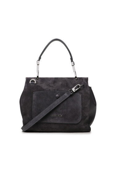 Coccinelle Дамска чанта PTB neofirenze Suede E1 PTB 58 01 01 Сив - Mera.bg