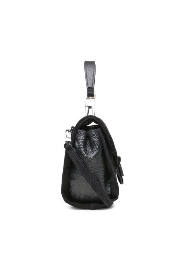 Coccinelle Дамска чанта PTB neofirenze Suede E1 PTB 58 01 01 Черен - Mera.bg